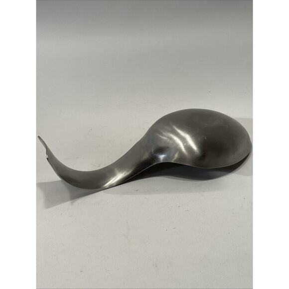 Stainless Steel Brushed Heavy Metal Spoon Rest - Picture 2 of 6